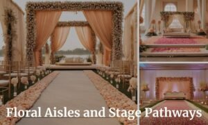Floral Aisles and Stage Pathways