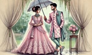 Monsoon-Inspired Wedding Wear