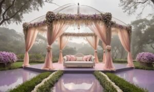 Transparent Canopy Mandaps